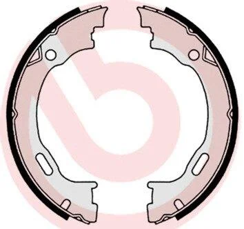 Гальмівні колодки барабанні BREMBO S50 516 (фото 1)