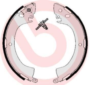Гальмівні колодки барабанні BREMBO S54 506