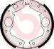 Гальмівні колодки барабанні BREMBO S54 518 (фото 1)