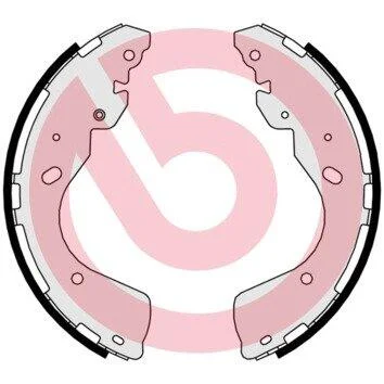 Гальмівні колодки барабанні BREMBO S56 547 (фото 1)