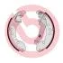 Гальмівні колодки барабанні BREMBO S68 548 (фото 1)