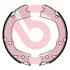 Гальмівні колодки барабанні BREMBO S77 001 (фото 1)