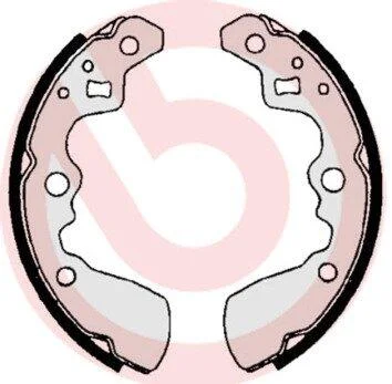 Гальмівні колодки барабанні BREMBO S79 501 (фото 1)
