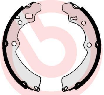 Гальмівні колодки барабанні BREMBO S79 512