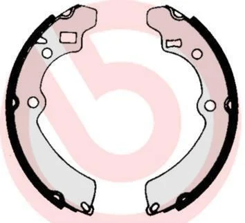 Гальмівні колодки барабанні BREMBO S79 512