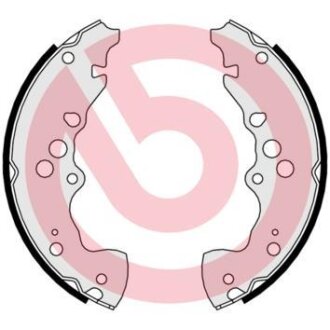 Гальмівні колодки барабанні BREMBO S79525