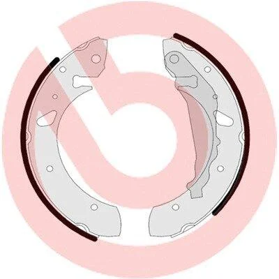 Гальмівні колодки барабанні BREMBO S83 507 (фото 1)