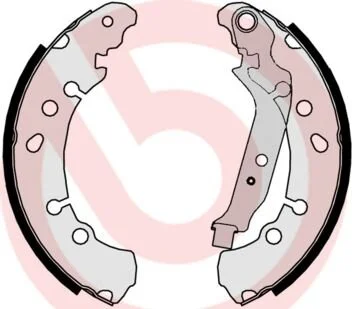 Гальмівні колодки барабані BREMBO S83 513 (фото 1)
