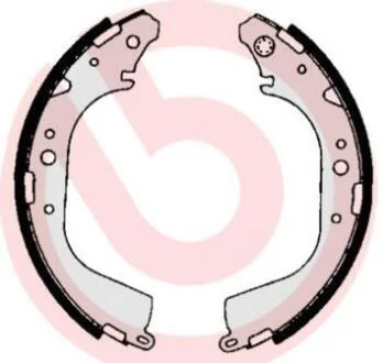 Гальмівні колодки барабанні BREMBO S83 530