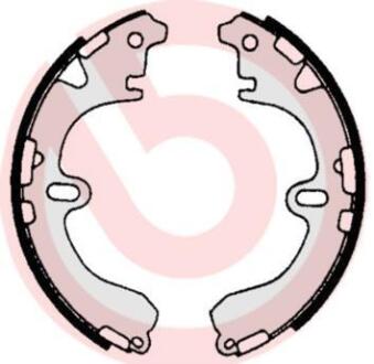 Гальмівні колодки барабанні BREMBO S83 531