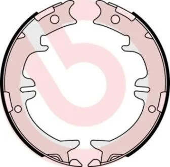 Гальмівні колодки барабанні Brembo BREMBO S83 542