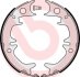 Гальмівні колодки барабанні BREMBO S83543 (фото 1)