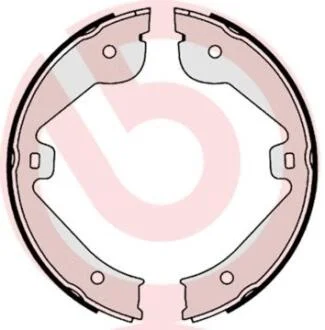 Гальмівні колодки барабанні BREMBO S85 536