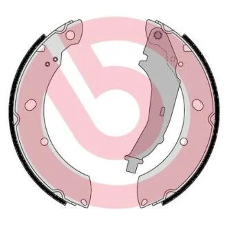 Гальмівні колодки барабанні BREMBO S85 544
