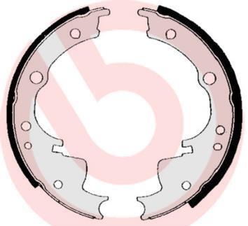 Гальмівні колодки барабанні BREMBO SA6 501