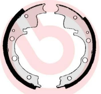 Гальмівні колодки барабанні BREMBO SA6 502