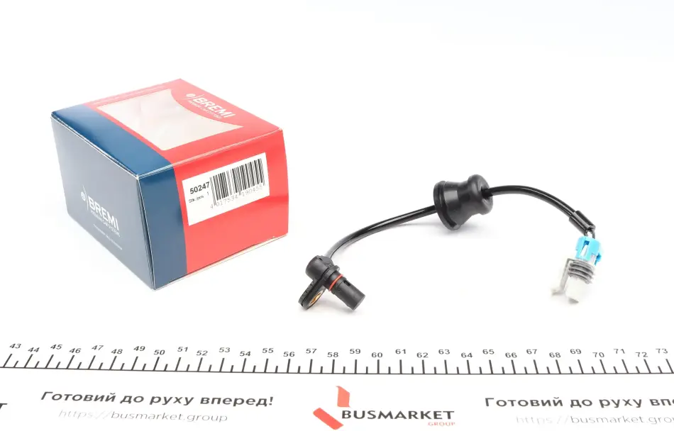 Датчик ABS OPEL Antara "2,0-3,2 "R "07>> BREMI 50247 (фото 1)