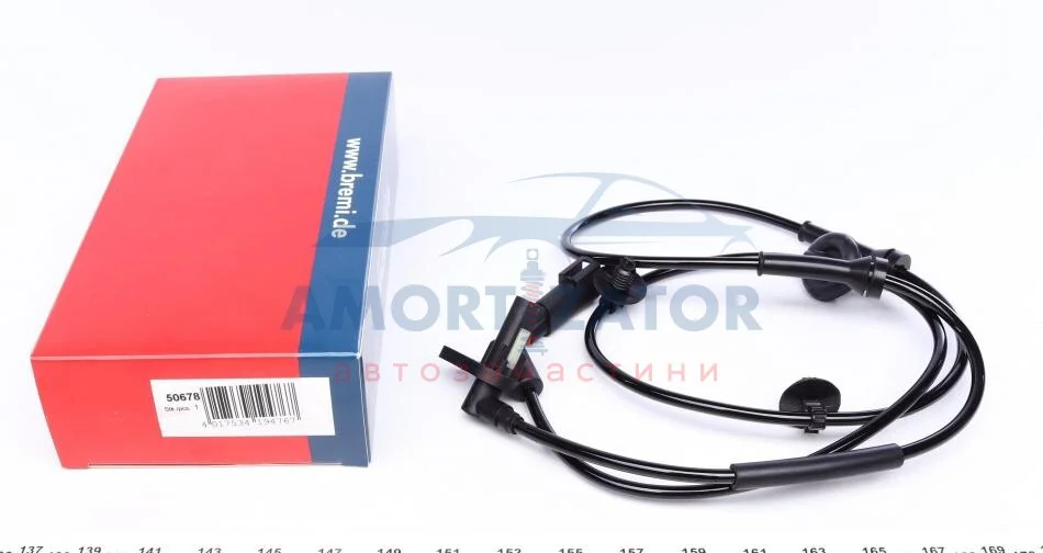 Датчик ABS FORD Transit "2,2-3,2 "F "06-14 BREMI 50678 (фото 1)