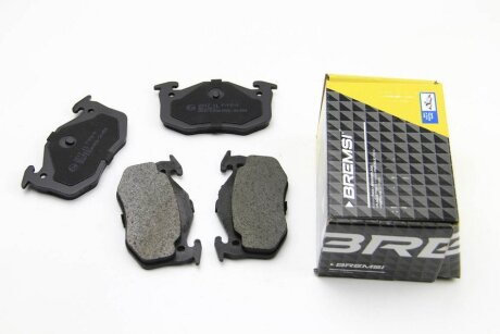 Комплект гальмівних накладок, дискове гальмо BREMSI BP2217