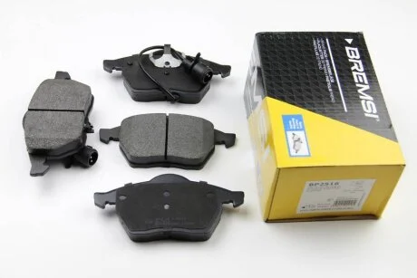Комплект гальмівних накладок, дискове гальмо BREMSI BP2516