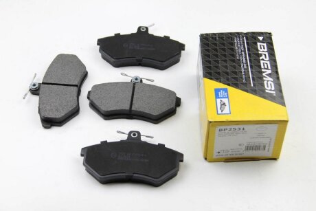 Комплект гальмівних накладок, дискове гальмо BREMSI BP2531
