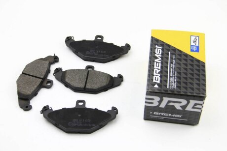 Комплект гальмівних накладок, дискове гальмо BREMSI BP2553