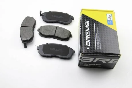 Комплект гальмівних накладок, дискове гальмо BREMSI BP2569