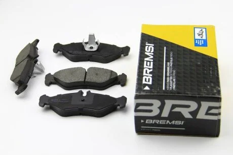Комплект гальмівних накладок, дискове гальмо BREMSI BP2688