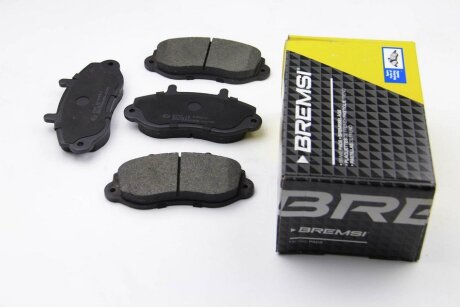 Комплект гальмівних накладок, дискове гальмо BREMSI BP2767