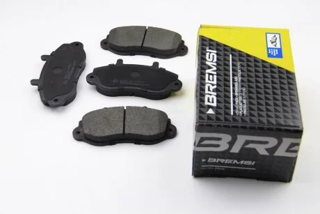 Комплект гальмівних накладок, дискове гальмо BREMSI BP2767