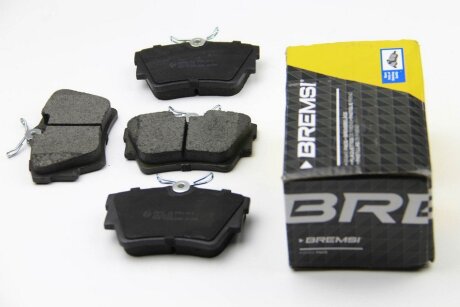 Комплект гальмівних накладок, дискове гальмо BREMSI BP2866