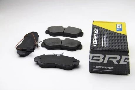 Комплект гальмівних накладок, дискове гальмо BREMSI BP2889