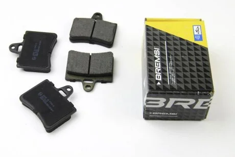 Комплект гальмівних накладок, дискове гальмо BREMSI BP2938