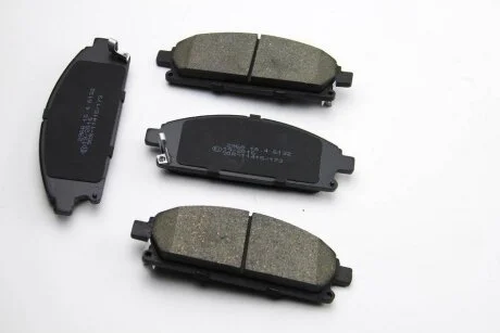 Комплект гальмівних накладок, дискове гальмо BREMSI BP2968