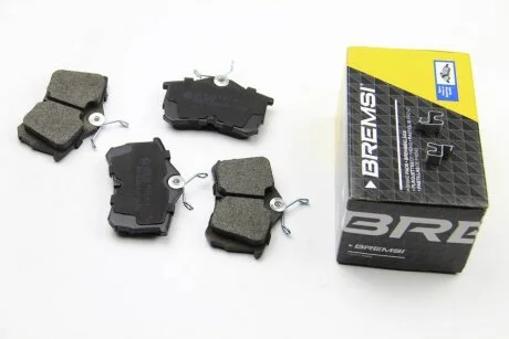 Комплект гальмівних накладок, дискове гальмо BREMSI BP2976