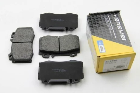 Комплект гальмівних накладок, дискове гальмо BREMSI BP2986