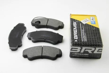 Комплект гальмівних накладок, дискове гальмо BREMSI BP2998