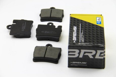 Комплект гальмівних накладок, дискове гальмо BREMSI BP2999