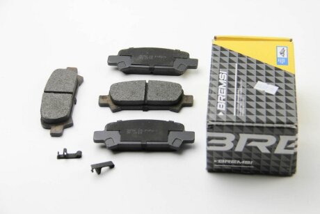 Комплект гальмівних накладок, дискове гальмо BREMSI BP3056