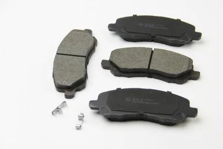 Комплект гальмівних накладок, дискове гальмо BREMSI BP3080