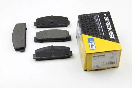 Комплект гальмівних накладок, дискове гальмо BREMSI BP3090