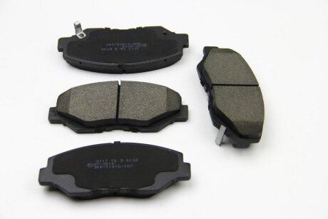 Комплект гальмівних накладок, дискове гальмо BREMSI BP3117