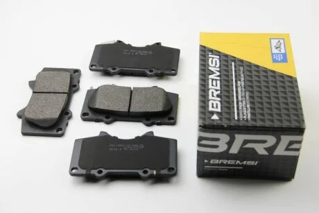 Комплект гальмівних накладок, дискове гальмо BREMSI BP3139