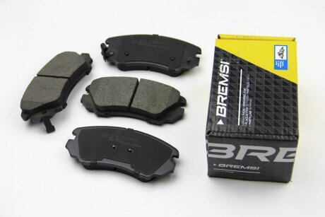 Комплект гальмівних накладок, дискове гальмо BREMSI BP3146