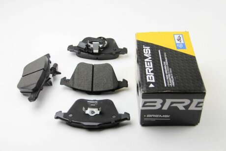 Комплект гальмівних накладок, дискове гальмо BREMSI BP3150