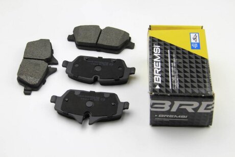 Комплект гальмівних накладок, дискове гальмо BREMSI BP3195