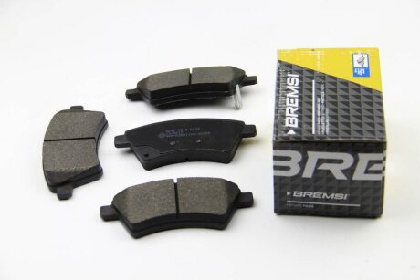 Комплект гальмівних накладок, дискове гальмо BREMSI BP3242