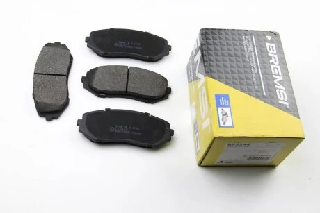 Комплект гальмівних накладок, дискове гальмо BREMSI BP3244