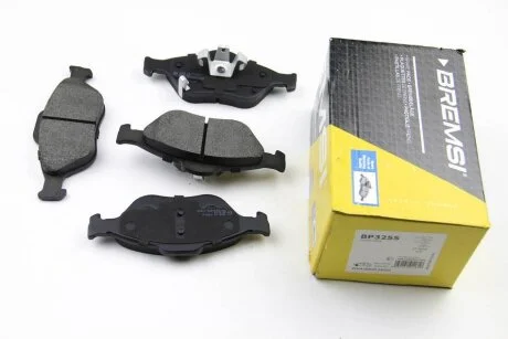 Комплект гальмівних накладок, дискове гальмо BREMSI BP3255