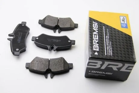 Комплект гальмівних накладок, дискове гальмо BREMSI BP3293